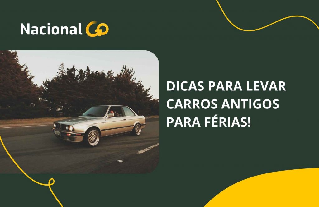 Dicas para levar carros antigos para férias!